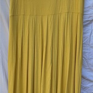 Elegant Yellow Dress